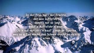 Wolfgang Ambros  Schifoan Lyrics [upl. by Allisurd417]