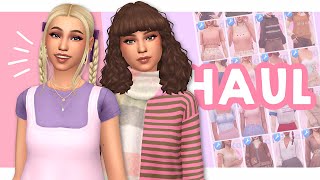 BEST CC FINDS  Sims 4 Custom Content Haul Maxis Match [upl. by Letniuq]