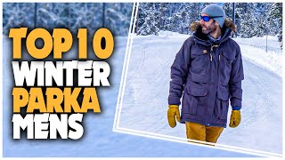 Best Mens Winter Parka on Amazon  Top 10 Best Winter Parka For Men [upl. by Noskcaj]