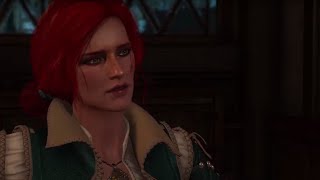 Geralt odwiedza Triss po powrocie z Łysej Góry  Wszystkie opcje dialogowe  Wiedźmin 3 Dziki Gon [upl. by Rinee]