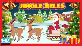 JINGLE BELLS JINGLE BELLS jingle all the way with Lyrics [upl. by Wrennie214]