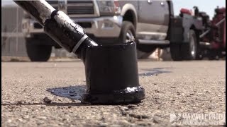 Hot Applied Asphalt Crack Repair [upl. by Apicella]