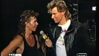 Icehouse Live Part 10  Iva Davies post concert Interview [upl. by Annahavas203]