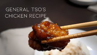 General Tsos Chicken Recipe [upl. by Anerdna72]