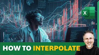 How to Interpolate in Excel  Example Interpolation Formula Using FORECAST OFFSET amp MATCH [upl. by Gebelein734]