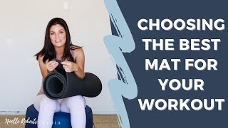 How to Choose the Right Mat for Your Pilates Practice  Pilates FAQ Pilates vs Yoga Mats [upl. by Nlyak539]