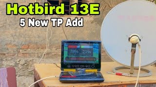 Hotbird 13E Latest Update 532024  5 new tps add [upl. by Janine123]