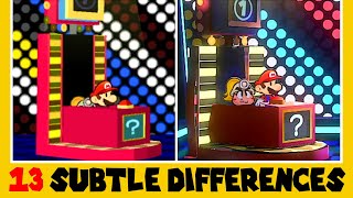 13 Subtle Differences between Paper Mario The ThousandYear Door for Switch and GameCube Part 4 [upl. by Aivatan]