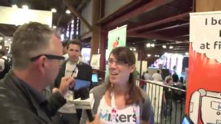 TechCrunch Disrupt Startup Alley Israeli Pavilion [upl. by Chita]