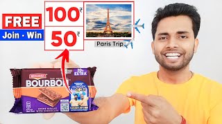 Britannia Biscuit Hungry for GOLD Offer  Win 100₹ 50₹ Cashback amp Paris Trip New Offer Pack 2024🔥🔥 [upl. by Yzzo]