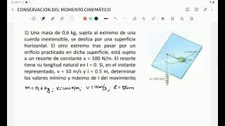 CONSERVACIÓN DEL MOMENTO CINÉTICO [upl. by Schlenger]