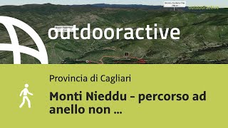 escursioni in provincia di Cagliari Monti Nieddu  percorso ad anello non tracciato [upl. by Annaes256]