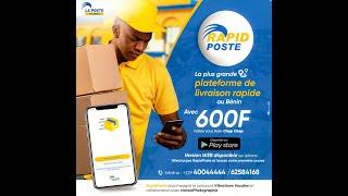 RAPID POSTE la solution de livraison express de vos courriers colis etc [upl. by Oicnaneb18]