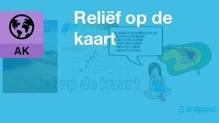 Aardrijkskunde  Reliëf op de kaart [upl. by Elacsap]