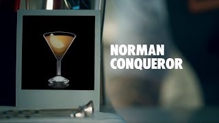 NORMAN CONQUEROR DRINK RECIPE  HOW TO MIX [upl. by Ahcilef29]