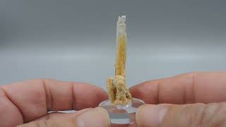 Gypsum var selenite from Lubin Poland – thumbnail [upl. by Meesaw763]