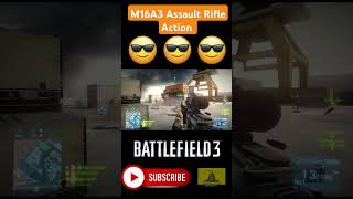 Battlefield 3 PS3  M16A3 Assault Rifle Action shorts [upl. by Cecilio847]