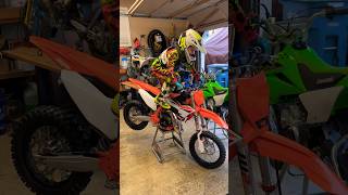 65cc Dirt Bike Cold Start [upl. by Hermy]