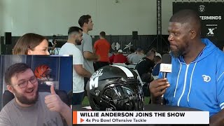 BENGALS FAN REACTS TO WILLIE ANDERSON CLAIMING THIS IS THE BEST OFFENSIVE LINE BURROW HAS EVER HAD [upl. by Pry]