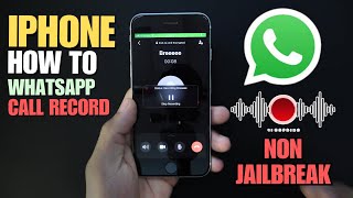 How To Record WhatsApp Call on iPhone Devices [upl. by Mathur]