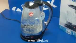 Видеообзор чайника VITEK VT1102 [upl. by Arimaj]