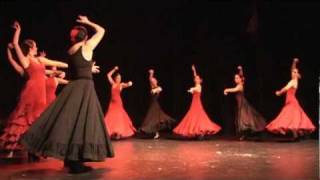 Apresentação de Dança  Flamenco Sevillanas  Academia Carla Lazazzera [upl. by Janyte]