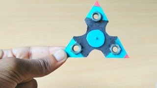 How to Make Fidget Spinner at Home Without Bearings [upl. by Harriette]