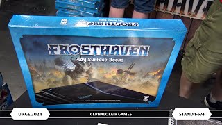 Dive Into New GloomhavenFrosthaven Adventures With Cephalofair Games  Stand 1574 [upl. by Marsland]