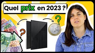 Panneau Solaire  Quel Prix en 2023  panneausolaire [upl. by Hayila]