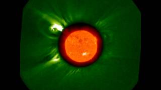 NASA Sees FastMoving Solar Flare [upl. by Ellehcsor]