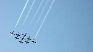 Canadian Snowbirds with music [upl. by Pansir911]