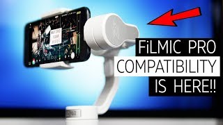 Zhiyun Smooth 4 and Filmic Pro  The Perfect Mobile Combo [upl. by Asihtal242]