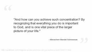 Menachem Mendel Schneerson Quotes [upl. by Aspasia]