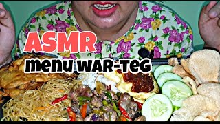 ASMR NASI RAMESNASI WARTEGEATING SOUNDASMR INDONESIA🇮🇩 [upl. by Eniagrom]