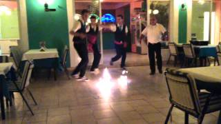 Greek dancing at Country Steakhouse  Laganas [upl. by Johnsson]