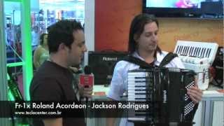 ROLAND FR1X ACORDEON JACKSON RODRIGUES EXPOMUSIC 2012 [upl. by Ssegrub]