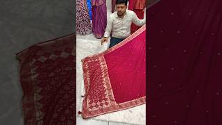 ઓહો નવું લાવ્યા sarees skybluesaree trendingclothes trending trendingsarees fashionyoutube [upl. by Reema]