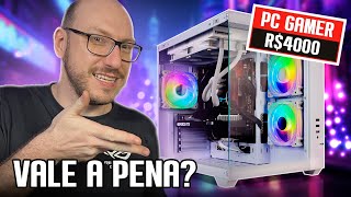 PC Gamer de R 4000 atualizado 2024 o PC Ideal pra começar a jogar [upl. by Mairhpe]