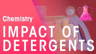 Environmental Impacts of Detergents  Environmental Chemistry  Chemistry  FuseSchool [upl. by Ennayk]