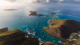 Superyacht Regatta British Virgin Islands [upl. by Rannug]