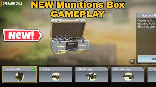 NEW Munitions Box Operator Skill GAMEPLAY in COD Mobile  How Does it Work  Wisdom Frost [upl. by Huston]