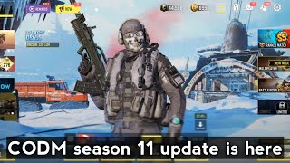 Cod mobile season 11 update is here [upl. by Hubey560]