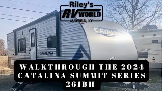 Walkthrough the 2023 Coachmen Catalina Summit Series 8 261BH [upl. by Naynek]