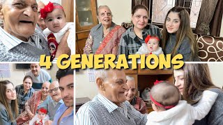 Great Grandparents Meet Great Grandchild for the First Time Emotional Vlog 🥲 [upl. by Syl]