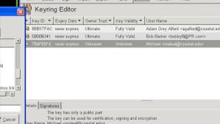 GnuPG Tutorial Part 4 Importing Keys [upl. by Erasmo]