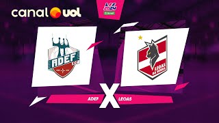 🔴 FUTSAL AO VIVO ADEF X LEOAS PELA LIGA FEMININA DE FUTSAL LFF [upl. by Aser838]