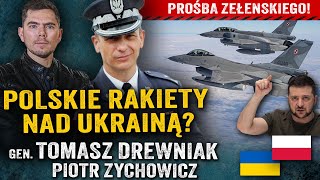 Ukraina chce pomocy Czy Polska będzie strzelać do rosyjskich rakiet — gen Tomasz Drewniak [upl. by Nnazus160]