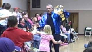 WRESTLER ATTACKS FAN AT SCW SUQUAMISH CHAMPIONSHIP WRESTLING DALE HOUSTON [upl. by Akirret]