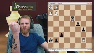 GIVING UP IS STUPID Blitz Chess [upl. by Brittney]