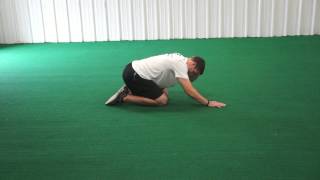 Kneeling T Spine Rotation  Thoracic Spine Mobility [upl. by Eilasor]